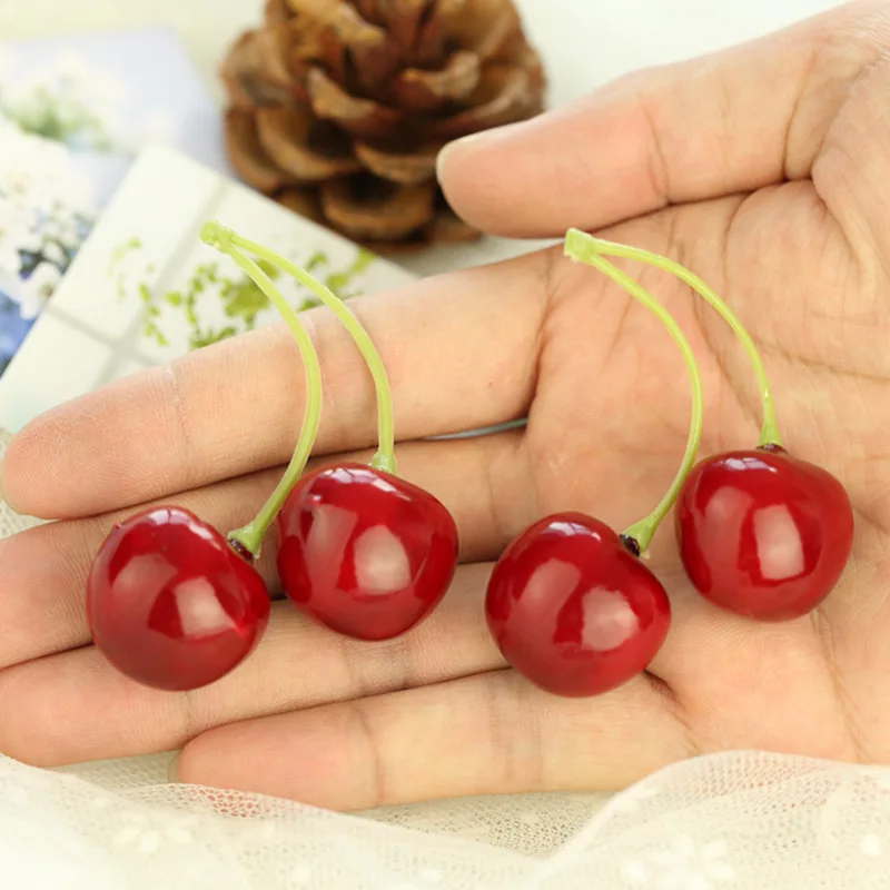 Mô Phỏng Nhỏ Anh Đào Anh Đào Nền Chụp Ảnh Phụ Kiện Cho Phòng Thu Ảnh Mini Trang Trí