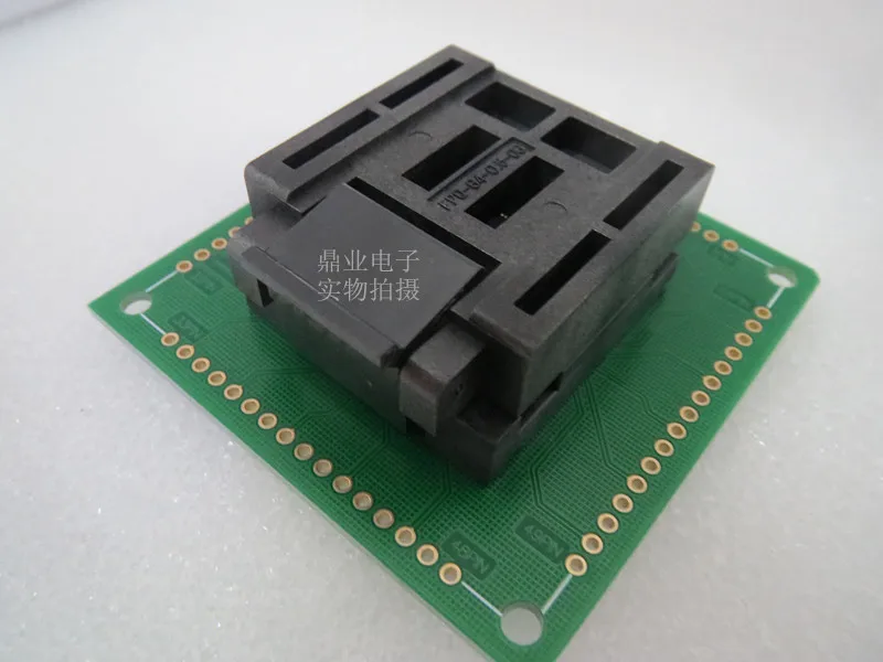 

TQFP64/DIP FPQ-64-0.5-06 TQFP64 LQFP64 Burn-in Socket gold plating IC testing seat Test Socket test bench