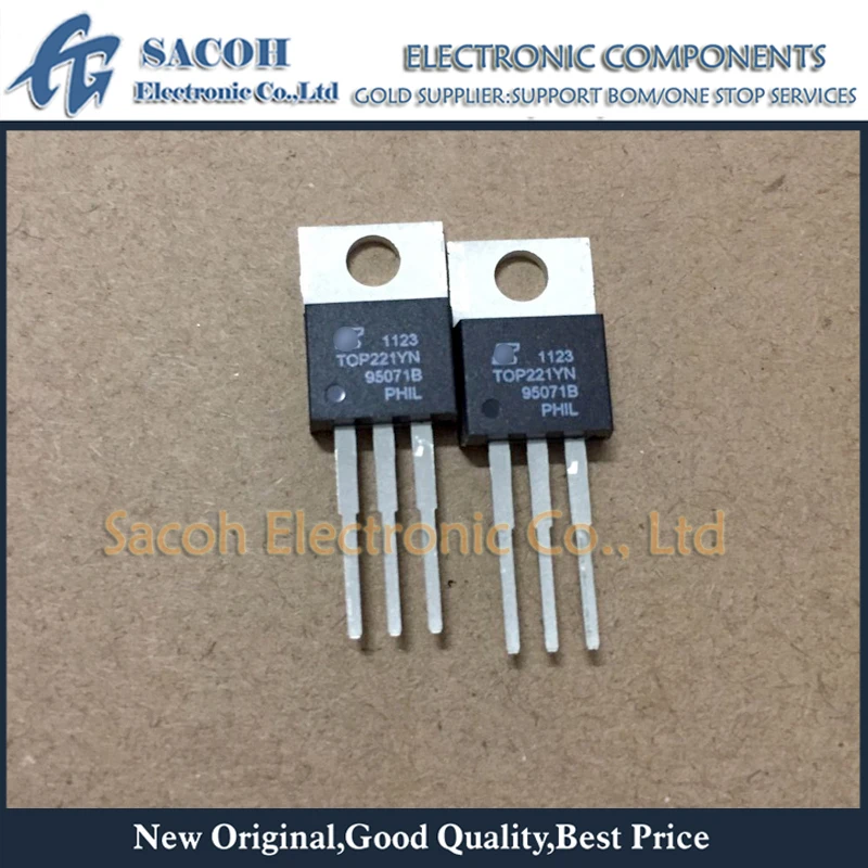 New Original 5Pcs/Lot TOP221YN TOP221Y OR TOP222YN OR TOP223YN TO-220 Three-Terminal Off-Line PWM Switch