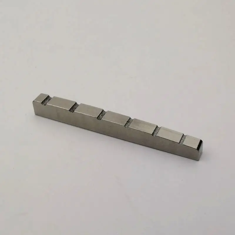 GUYKER Titanium alloy Slotted Guitar Nut 42*3.5MM For ST Guitar