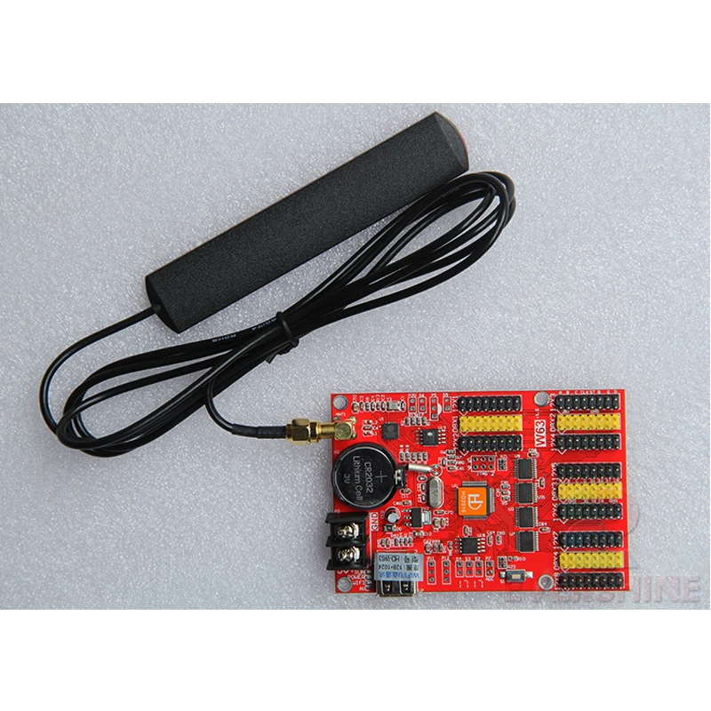 W63 HD-W63 Support usb and wifi wireless Single and Dual color led panel display module control card