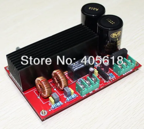 TDA8954 210W+210W Stereo Amp Digital Class D Amplifier Board with Speaker Protection AND 2PCS NOVER 10000UF/50V CAPS