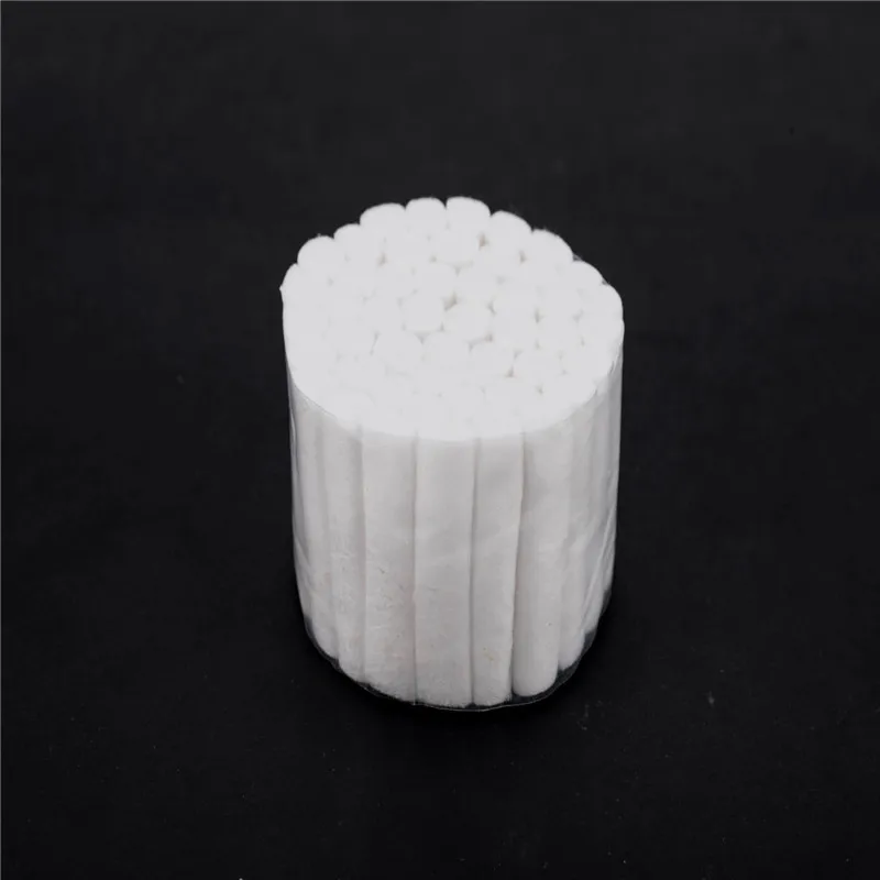 1000pcs/lot Wholesale Disposable Dental Medical Surgical Cotton Rolls Tooth Gem High-purity Cotton Roll Dentist Supplies