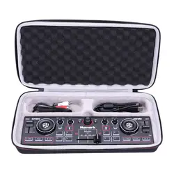 LTGEM EVA Impermeabile per Il Trasporto Hard Case per Numark DJ2GO2/Tasca Controller DJ