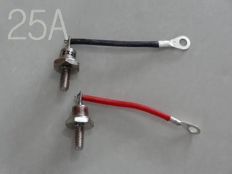 

Free Shipping ZX25-12 25A Rectifier diode with Wire Suit for any brand alternator brushless generator rectifier