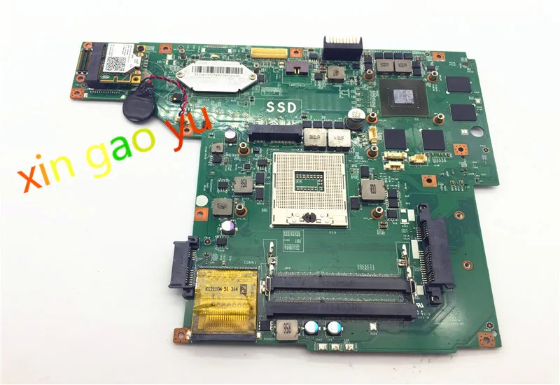 For MSI GE60 MS-16GA VER2.0  Laptop Motherboard DDR3 N13E-GE-A2 MS-16GA1 100% Test Ok