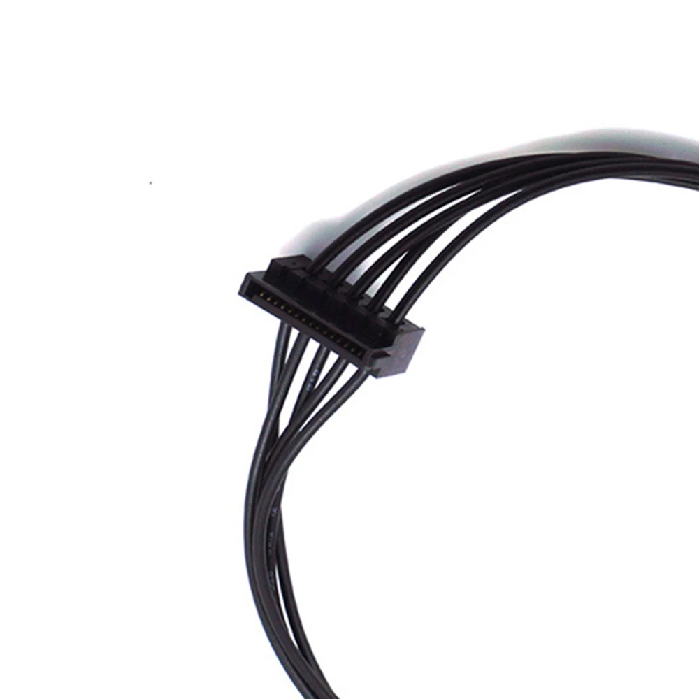 1pcs Mini 6 Pin to 2 SATA 15PIn Power Supply Cable for Dell Vostro 3070 3670