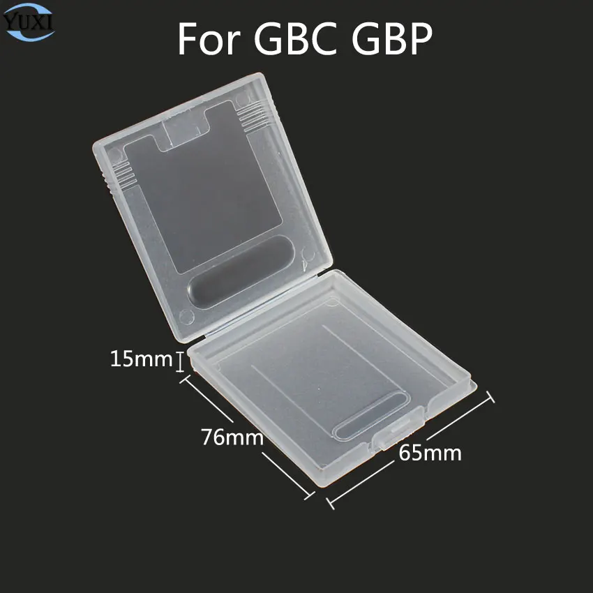 YuXi 1Pc พลาสติกการ์ดเกมเกมกรณีกล่องสำหรับ Gameboy GBC GBP GBA