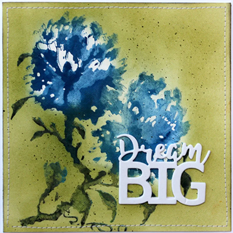 

Big Dream It's The Litter Things Metal Cutting Dies Stencil For DIY Scrapbook Decorative Embossing Suit Paper Card Die Cutting