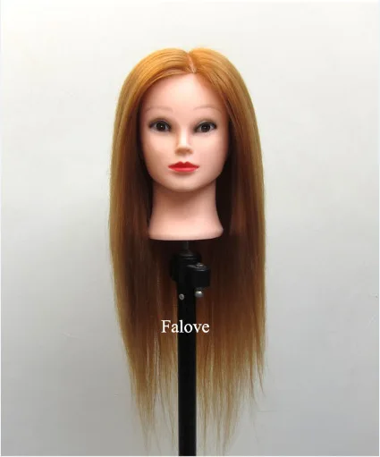 Free Shipping!! New Style High Level Training head With Hair Mannequin Head With Hair Hot Sale