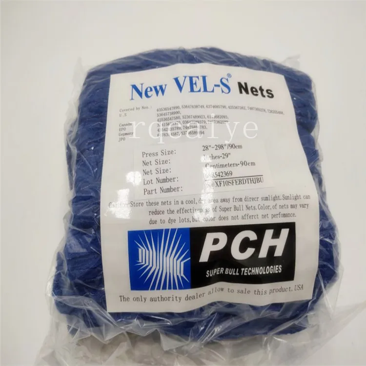 1 bag (6pcs) offset printing super blue cloth supper bull net, M2.215.820 SM74 super blue net