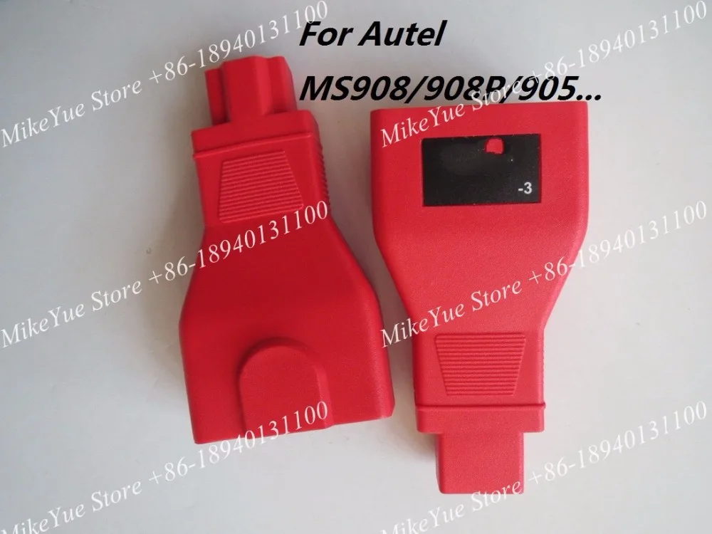 for Autel For HONDA -3 Pins MaxiSys Pro MS906 MS906BT MS906TS MS908S Pro Mini MaxiCOM MK908P OBD I Adapters DLC Connector