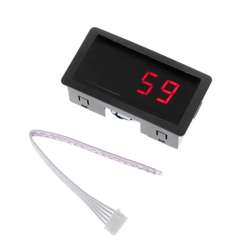 Digital Counter LED 4 Digit 0-9999 Up/Down Minus Panel Counter Meter with Cable Dropshipping