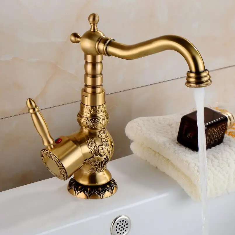 Fashion Europe style total brass bronze finished kitchen faucet swivel kitchen mixer tap,sink tap