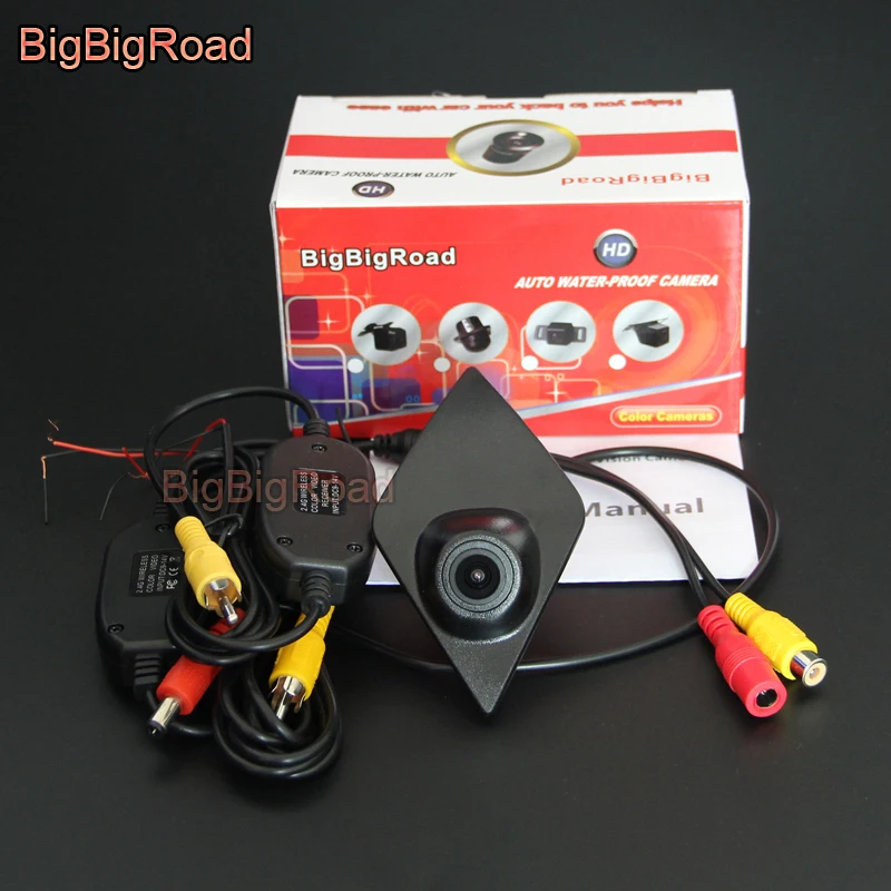 BigBigRoad CCD Car Front View Logo Camera For Renault Koleos Kadjar 2016 2017 2018 2019 Waterproof Night Vision