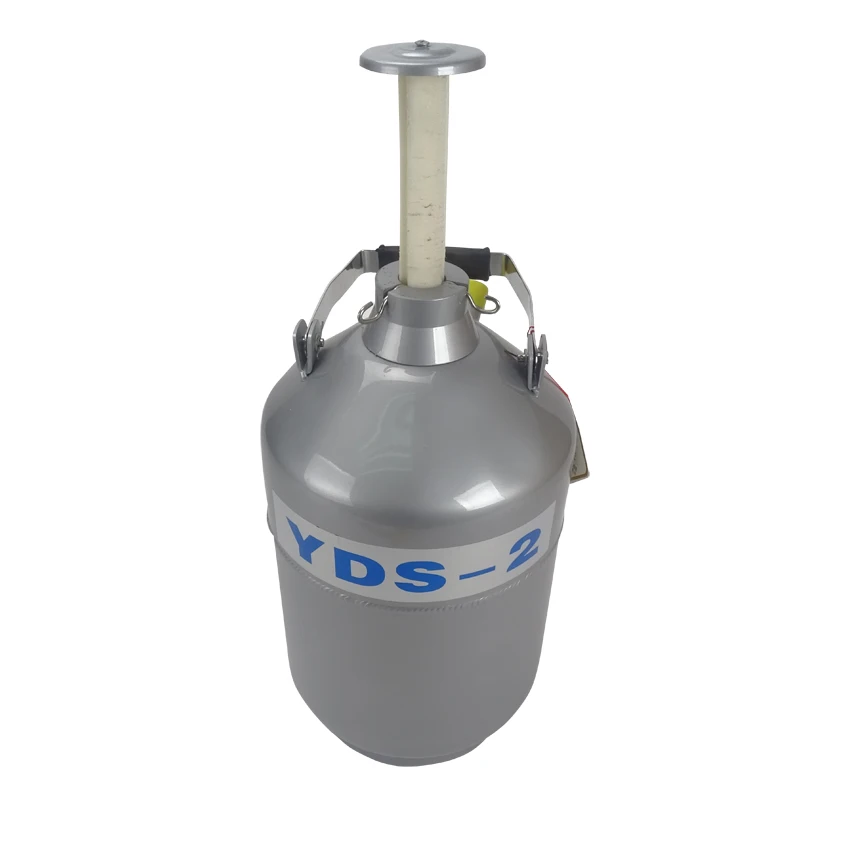 2L YDS-2 Aluminum Alloy Liquid Nitrogen Containers Liquid nitrogen biological container