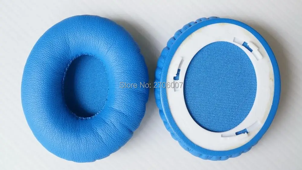 Orejeras de mantenimiento reemplazables para Beats By Dr Dre Solo 1,0 Solo1.0 Solo HD, auriculares azules (almohadillas para los oídos/cojín), calidad no destructiva