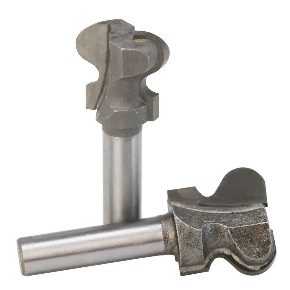 Imagem -03 - Shank Roteador Bits para Madeira Grau Industrial Duplo Dedo Bit Carpintaria Ferramentas de Moagem Madeira Cutterdouble Dedo Bit mm