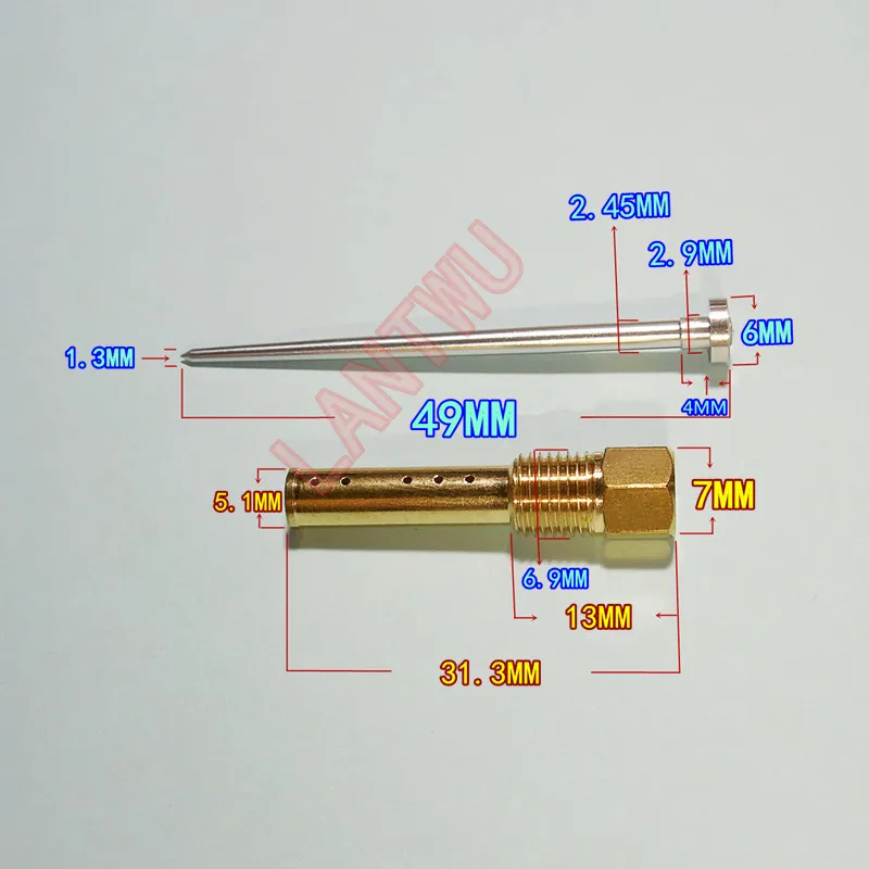 (4 sets/pack )HMHonda NC23 CBR400RR CBR23 four-cylinder sport motorcycle carburetor repair kit Kit