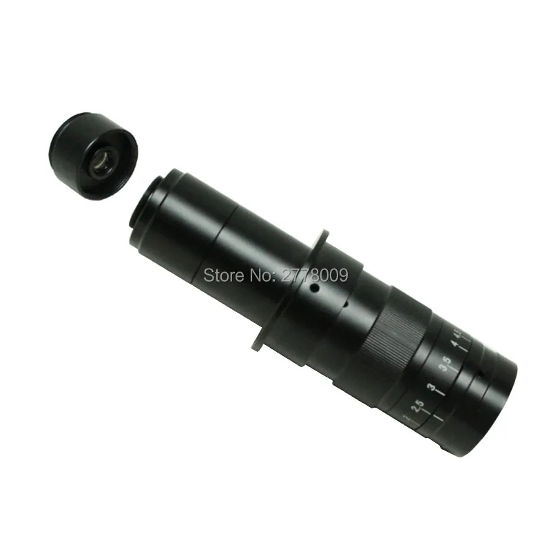 

10X ~ 180X Adjustable Working Distance Zoom C lens 0.7X ~ 4.5X Industrial Microscope Camera 2X Auxiliary Eyepiece Magnifier