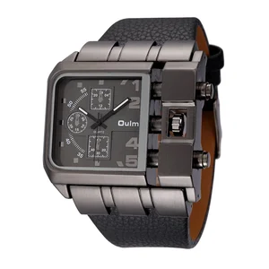 Olm-Casual Square Male Pulse Short, Board Watch, großer Griff, Luxusmarke, Mene Watch, Super Large Watches, 3364 8 Hauptverkäufe OLM Uhr - №8