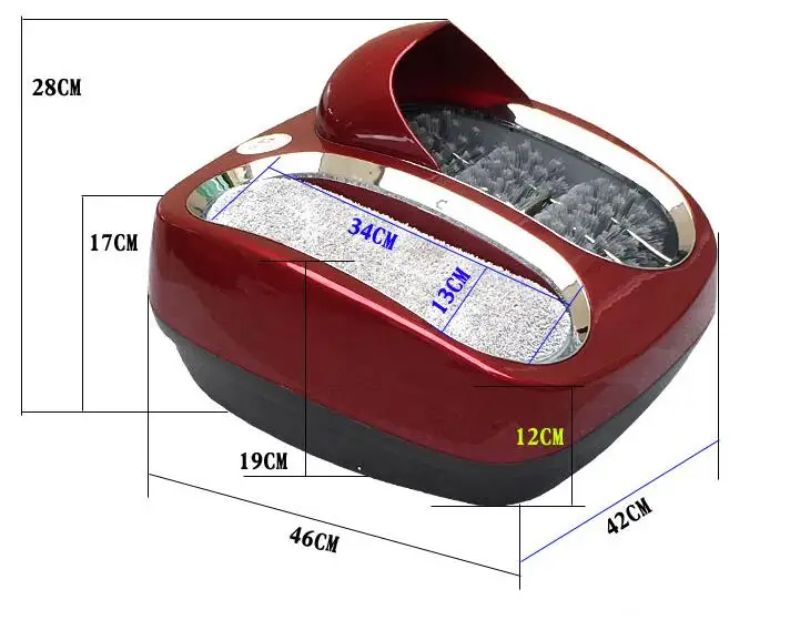 Automatic Shoe Polishing Equipment Sole Cleaning Machine for Living Room or Office Model 412412