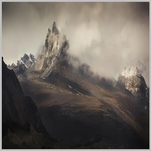 10x10FT Himalayas Everest Grit Storm Clouds Mountain Photography Background Studio Backdrop Custom Prints Vinyl Express Shipping