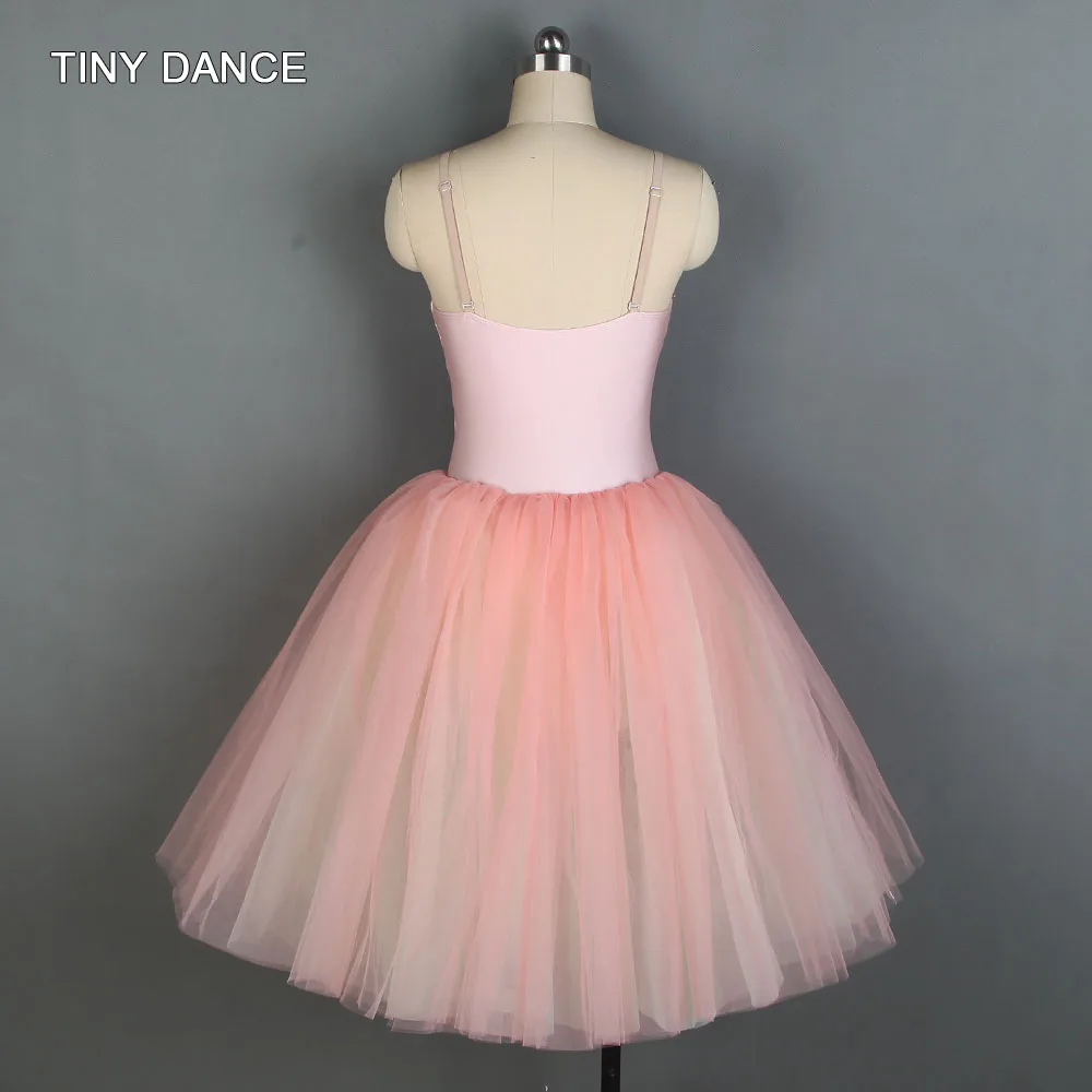 New Arrival of Girls and Women Romantic Tutu Skirt Spandex Bodice with Layers of Soft Tulle Tutus Ballet Dance Tutu Dress 19834