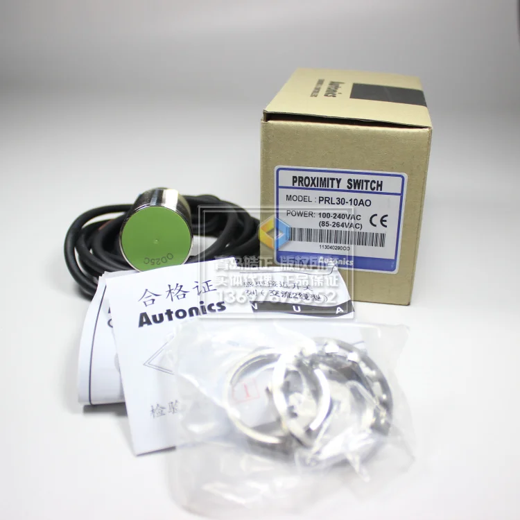 

[Original authentic] Autonics proximity switch PRL30-10AO extended three-line NPN normally open