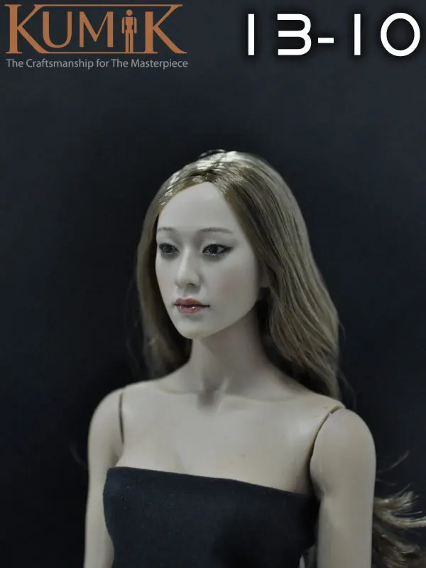 1/6 scale figure accessories woman headsculpt  Head shape carved for 12