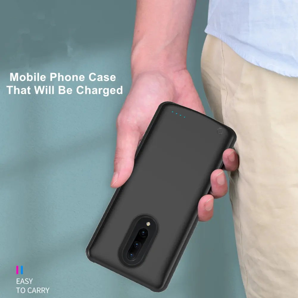 10000 Mah For OnePlus 7 Pro Battery Case External Battery Charger Case Cover Power Bank For OnePlus 7 Pro Battery Case