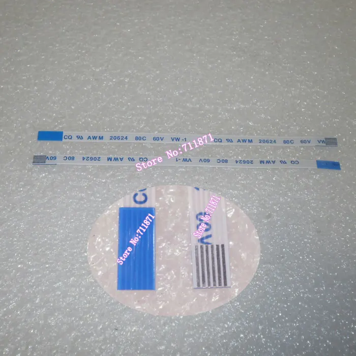 100mm 0.5mm passo 6 pin Anisotropy Tipo B Cavo Flessibile Piatto Pin spaziatura 0.5mm 6 P Linea a Nastro FFC 0.5mm Invertire FFC Morbido filo