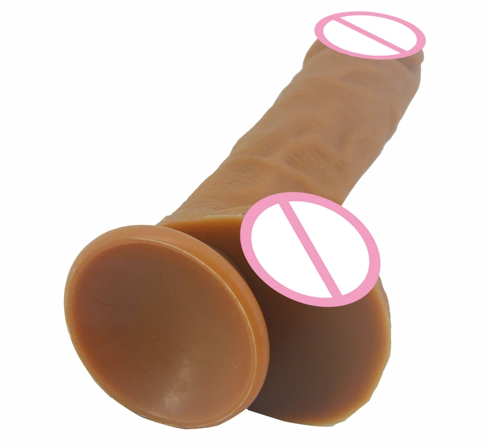 FAAK realistic dildo suction soft silicone fake penis skin touch dick pussy anal massage sex toys for women masturbator sex shop