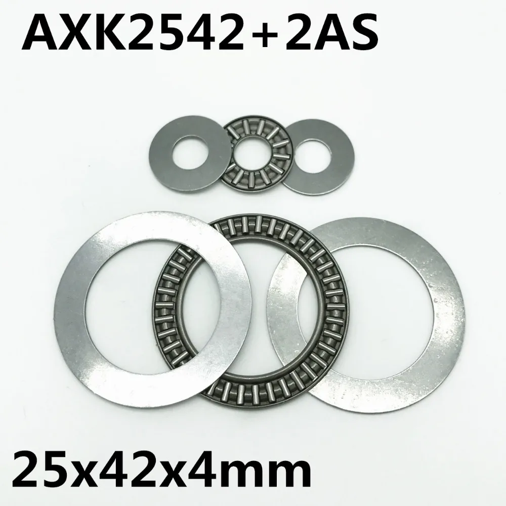 

10pcs AXK2542 +2AS hrust Needle Roller Bearing 25x42x2 mm Thrust Bearing Brand New High quality