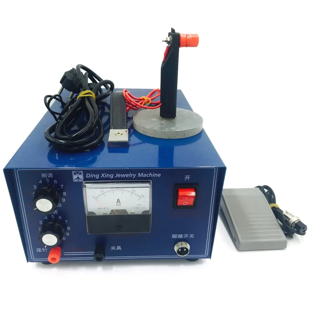 New DX-50A Jewelry laser welding machine mini Spot Welder Gold Silver 400W 220V Jewelry Laser Pulse Welding Machine