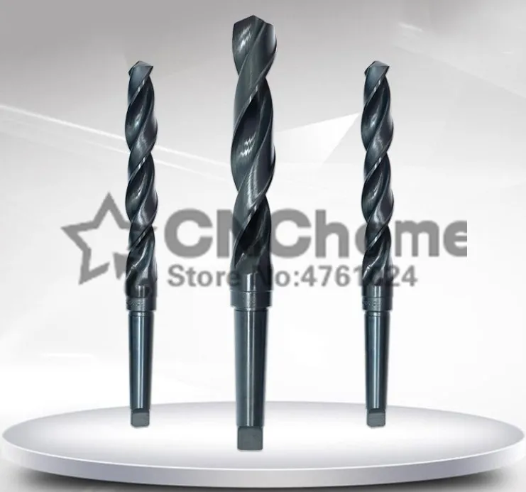 1 pcs HSS 16/16. 5/17/17.5/18/18.5/19mm Đường Kính Điện Taper Shank Twist Khoan Khoan Bit, HSS tốc độ cao khoan thép bit