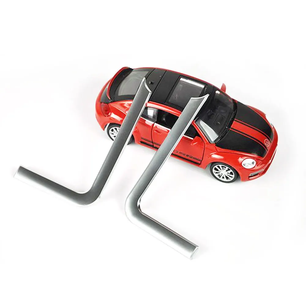 ل VW بيتل سيارة داخل الداخلية ديكور للباب إطار لوحة الإطار صب L شكل اكسسوارات السيارات التصميم 1SET