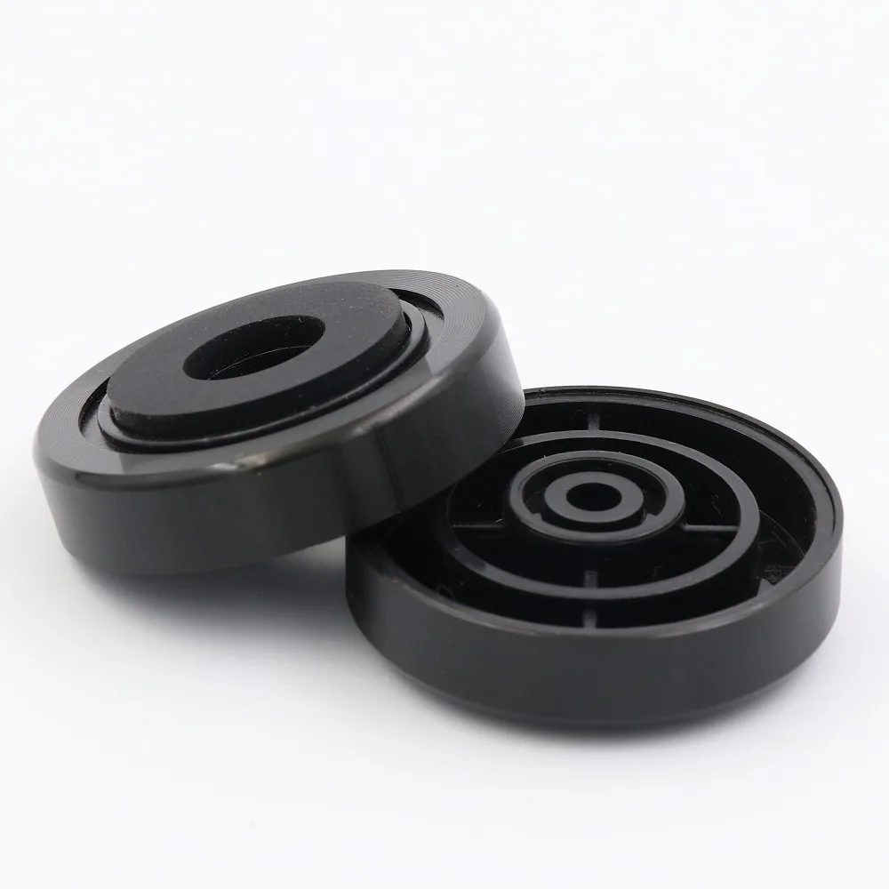 40x12mm Silizium Aluminium Verstärker Kunststoff Lautsprecher Isolation Füße Pad Ständer Boden Basis Für CD DAC Computer Studio instrument