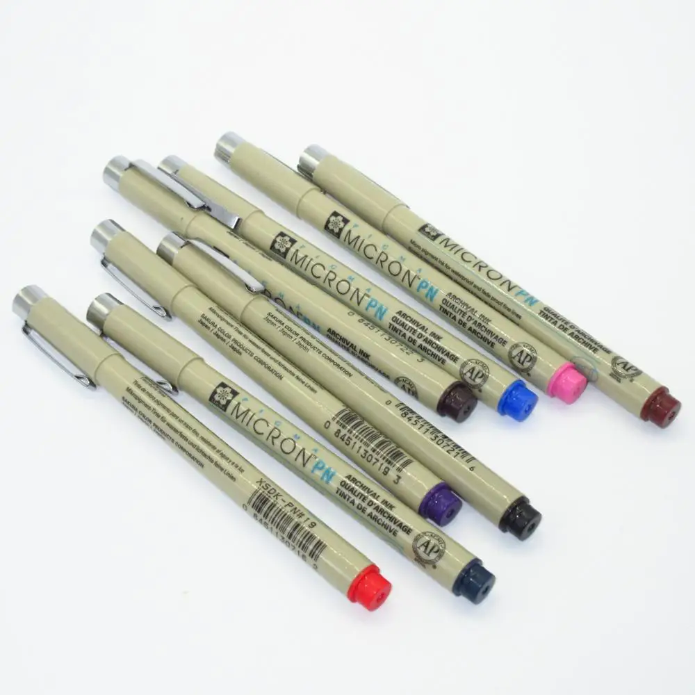 SAKURA PIGMA MICRON PN Pens 8 Colors Japan