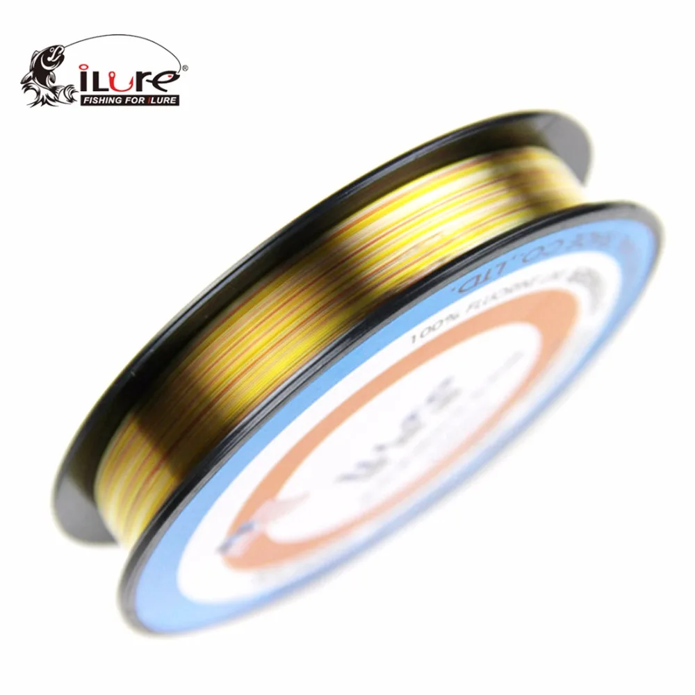 iLure 150m Fluorocarbon Line Transparent Carp Wire Winter Ice Fishing Line Super Strong Monofilament Japan Tresse Peche Pesca