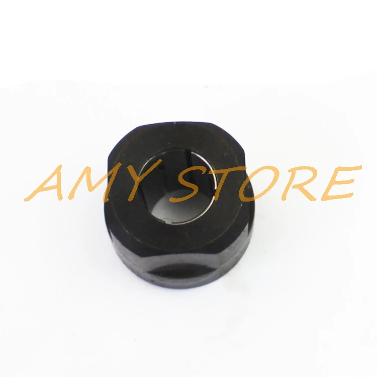 12.7mm Black Metal 1/2" Collet Nut Plunge Router Parts for Makita 3612 Engraving Machine plunge router 20 x 27mm