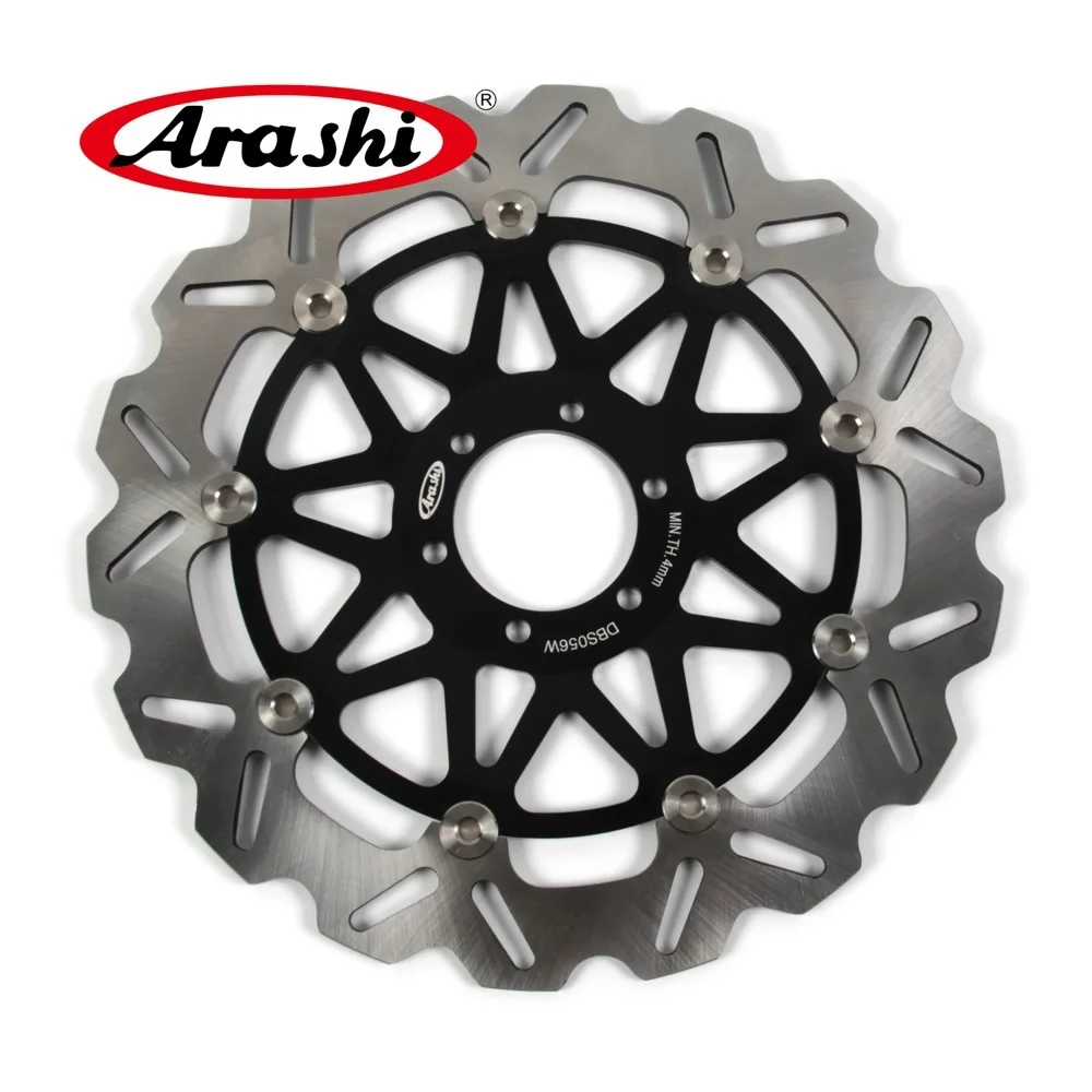 ARASHI For APRILIA TUONO 125 2003-2007 CNC Front Brake Rotors Floating Brake Disc AF1 FUTURA 125 RS125 RS Extrema MX 125