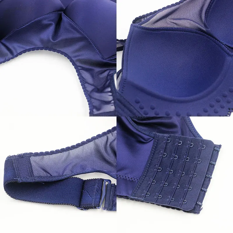 OU016 High Quality Invisible Underwear For Women Push Up Bras Large Size Breathable Bralette Sexy Seamless Lingerie