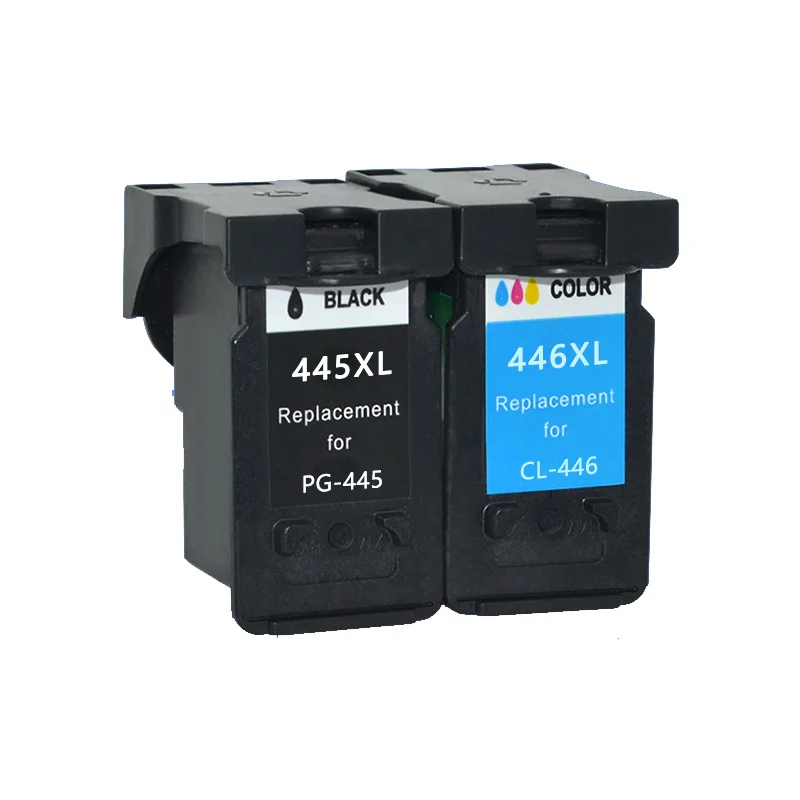 Imagem -05 - xl Pg445 Cl-446 Pack Compatível com Cartuchos de Tinta para Impressora Canon Ip2840 2840 Mg2440 2440 Mg2540 2940 Mx494 Pg445 xl Cl446