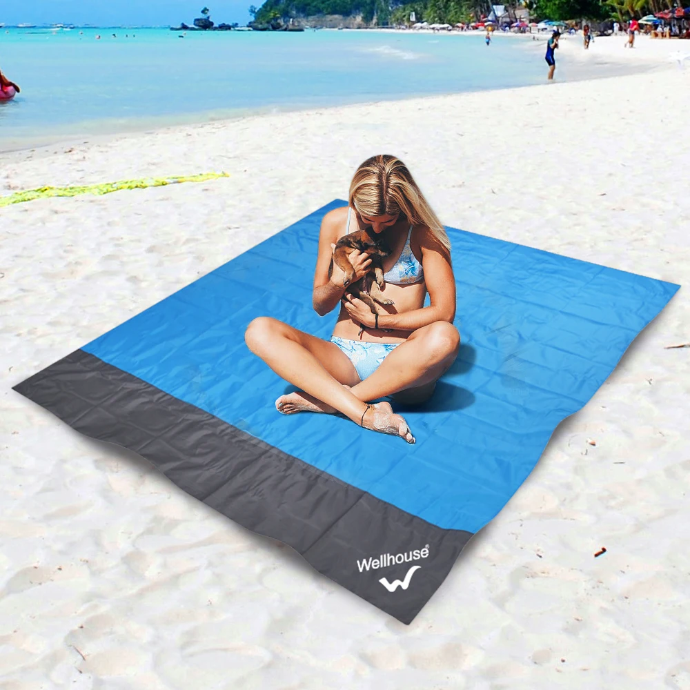 Portable Foldable Floor Mat for Outdoor Camping, Ultralight Rainproof Mat, Beach Blanket, Picnic Rug, Travel Mat, Hiking Camp Be