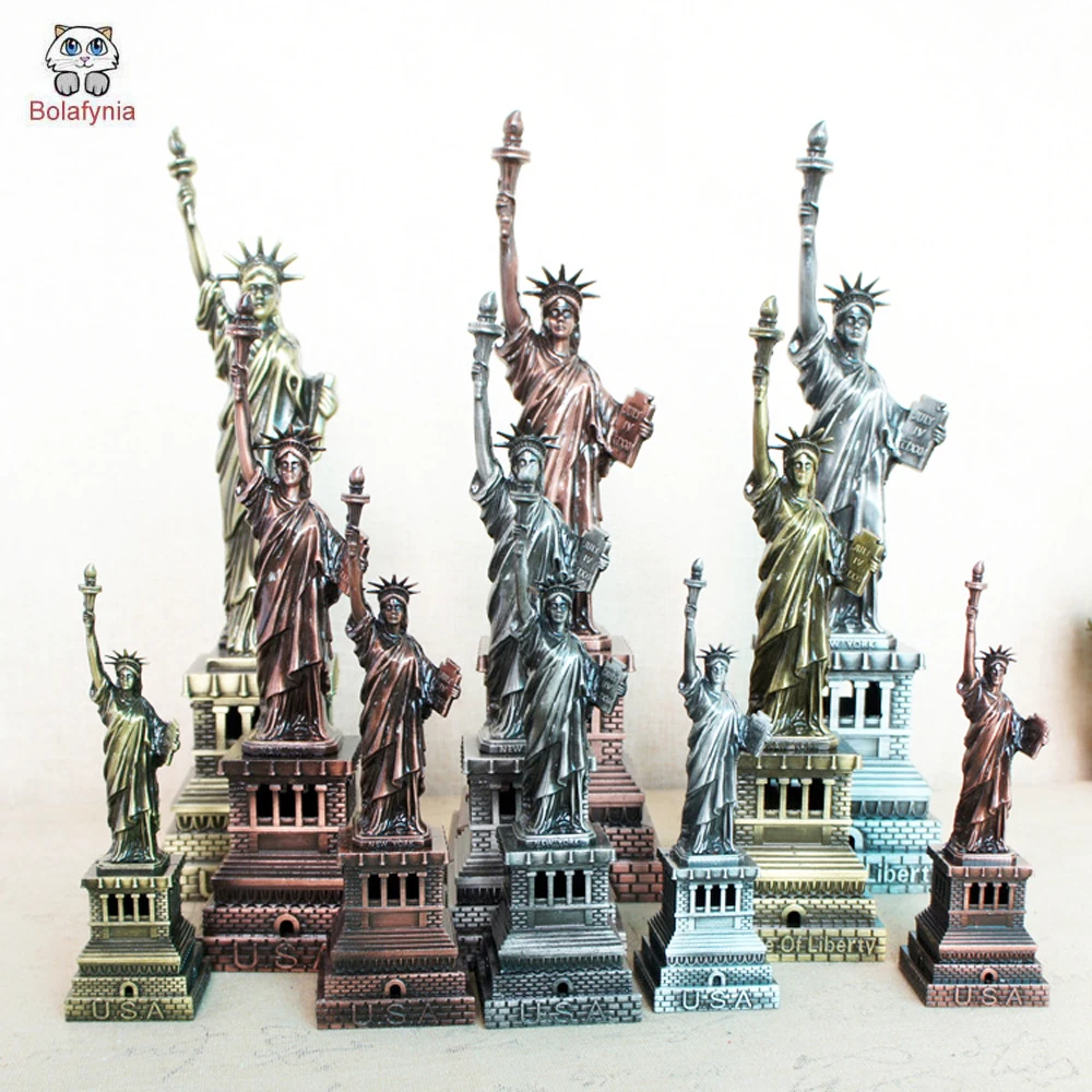 BOLAFYNIA Statue of Liberty model toy for children kids Christmas birthday gift toy Craft decoration