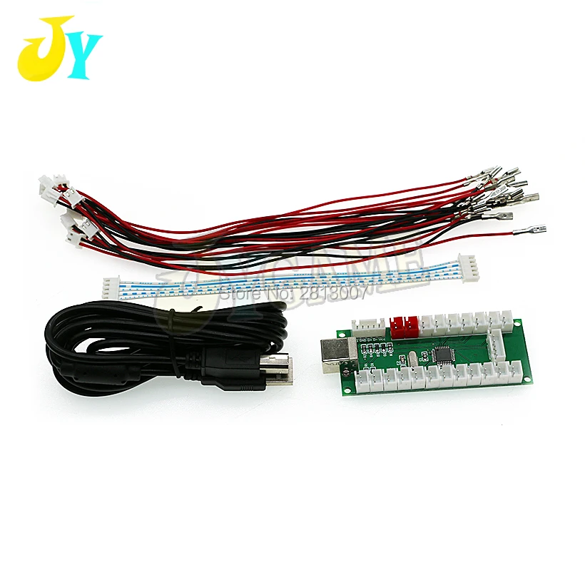 

DIY Zero Delay Arcade Replacement Parts USB Arcade Encoder PC PS3 Raspberry Pi to Joystick And Cable For Controls DIY Game Kit