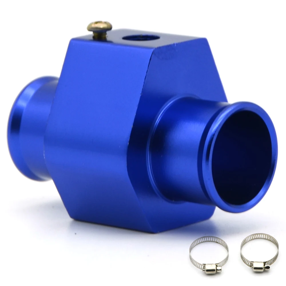 2'' 52MM Car Digital Blue Led Water Temperature 40-150℃ Gauge With Water Temp Joint Pipe Sensor Adapter 1/8NPT