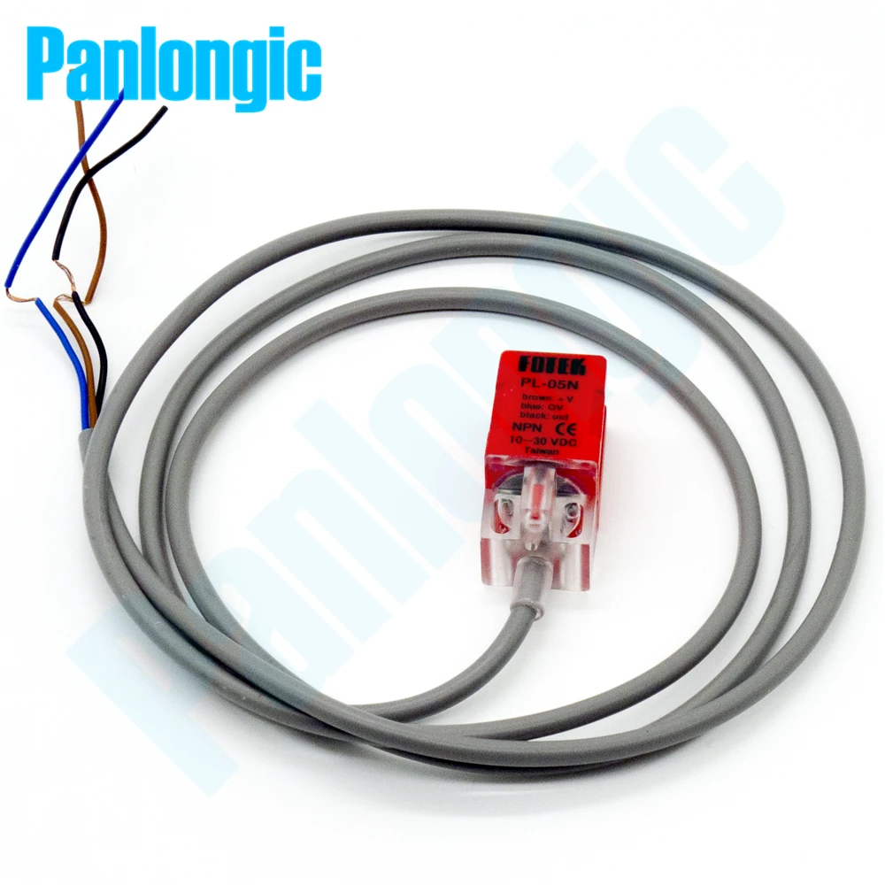 Imagem -06 - Fotek-interruptores Sensor de Proximidade Indutiva Pl05n mm Npn Out Dc1030v Normal Open no 10 Pcs