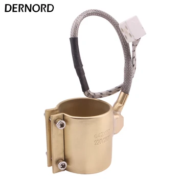 DERNORD 220 فولت النحاس فوهة الفرقة سخان حلقة التدفئة الكهربائية حقن عنصر التدفئة القالب 42X35/42X40/42X50/42X60mm